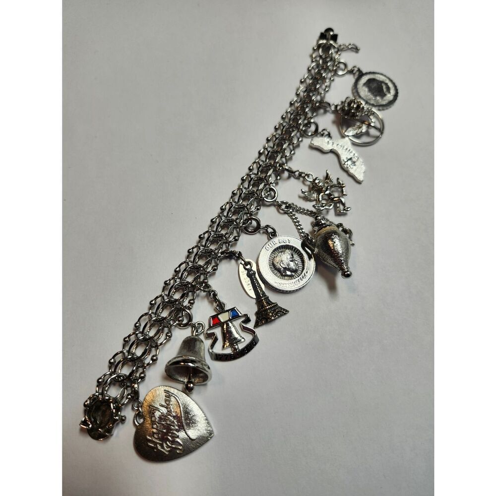 Vintage Multi-Charm Bracelet